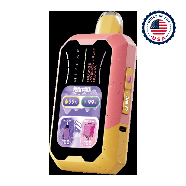Orange Passion Fruit Guava RIFBAR MIXPRO USA (SWEET)