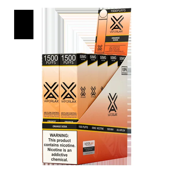 Orange Soda VaporLax 1500 - Image 2
