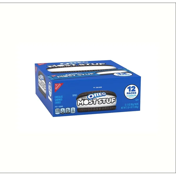 OREO MOST STUF 3OZ 4/12CT
