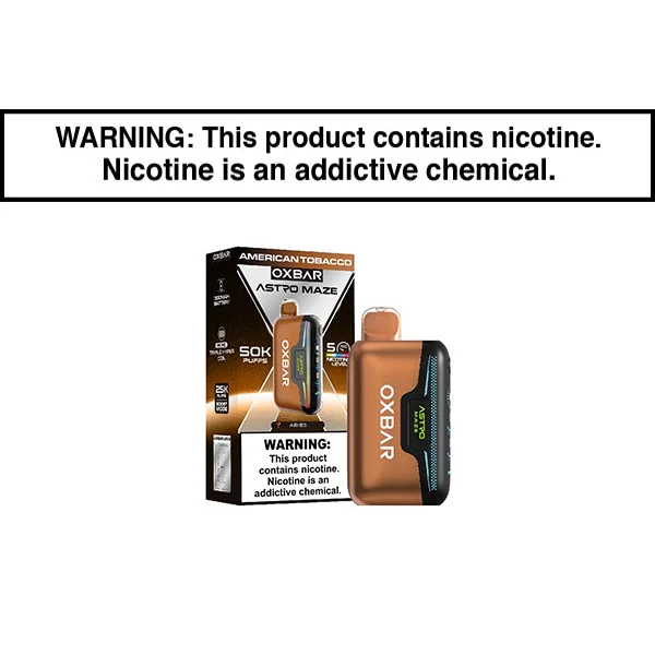 OXBAR ASTRO MAZE 50K DISPOSABLE VAPE - Image 2