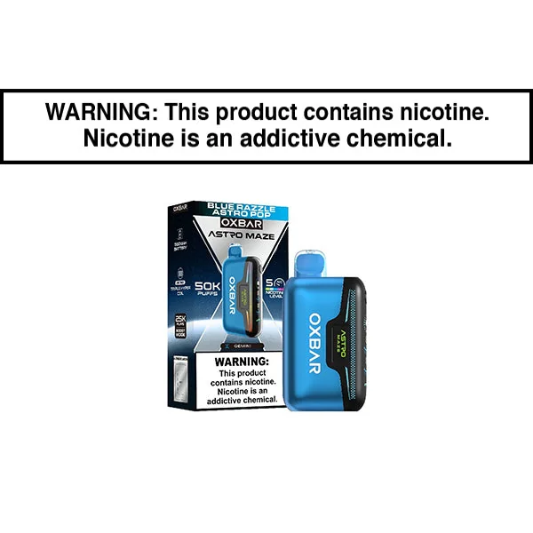 OXBAR ASTRO MAZE 50K DISPOSABLE VAPE - Image 3