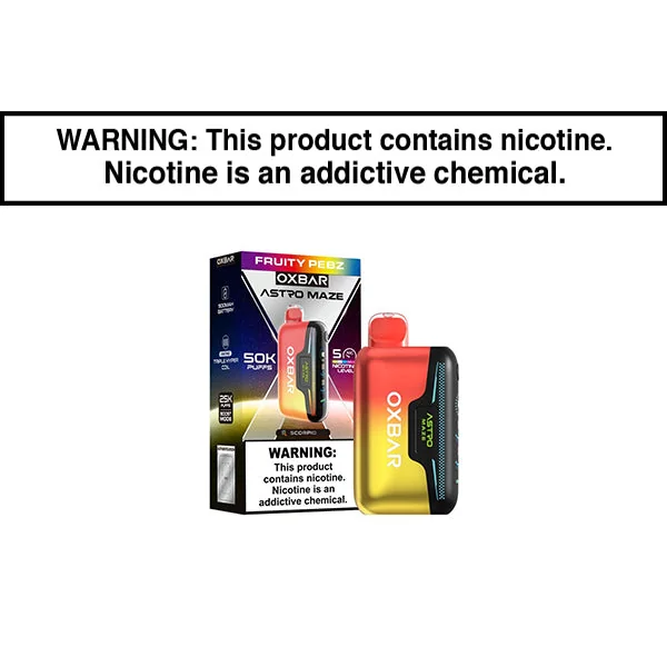 OXBAR ASTRO MAZE 50K DISPOSABLE VAPE - Image 8
