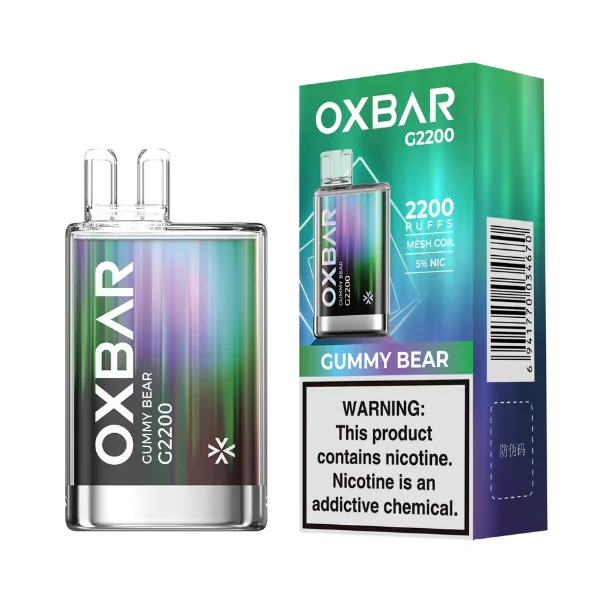 OXBAR G2200 2200 Puffs Disposable Device X 10 PCS - Image 2