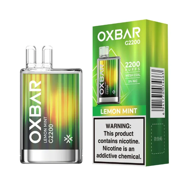 OXBAR G2200 2200 Puffs Disposable Device X 10 PCS - Image 3