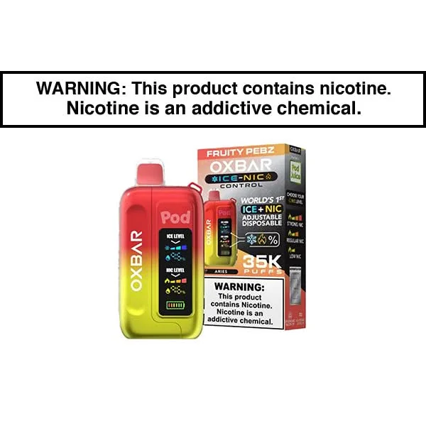 OXBAR ICE-NIC 35K DISPOSABLE VAPE POD JUICE EDITION