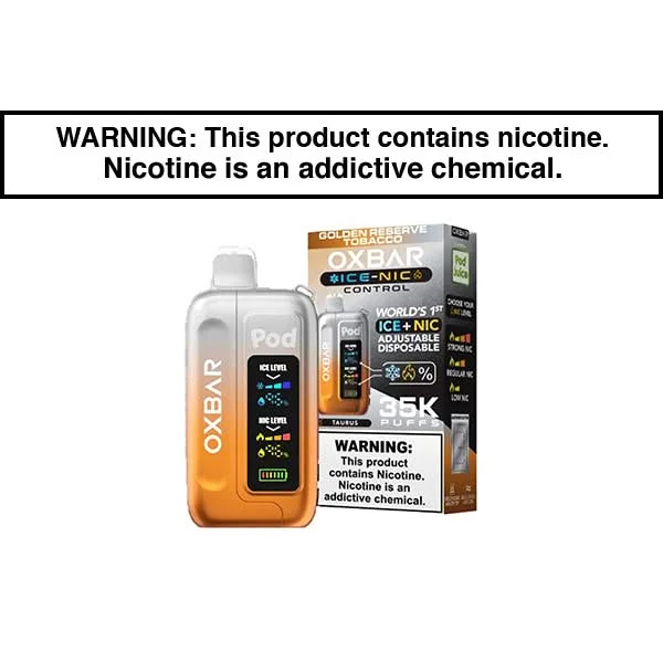 OXBAR ICE-NIC 35K DISPOSABLE VAPE POD JUICE EDITION - Image 2