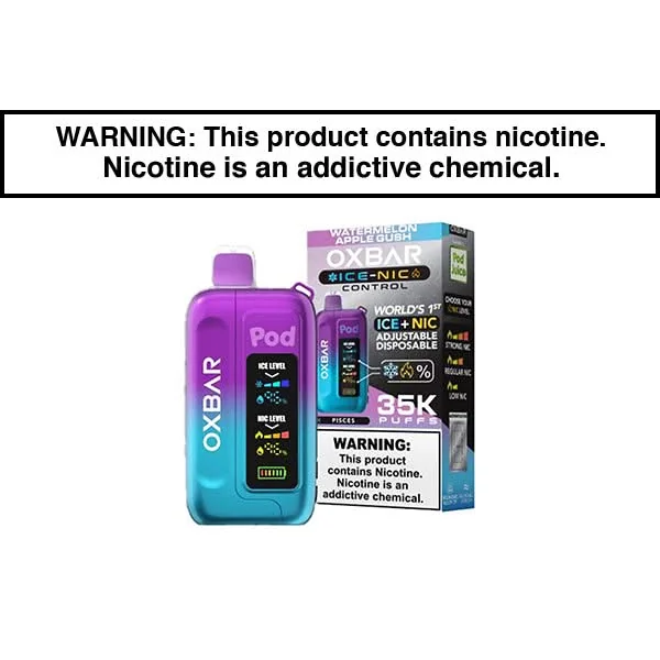 OXBAR ICE-NIC 35K DISPOSABLE VAPE POD JUICE EDITION - Image 14
