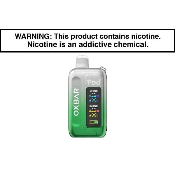 OXBAR ICE-NIC 35K DISPOSABLE VAPE POD JUICE EDITION - Image 18