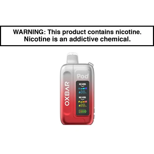 OXBAR ICE-NIC 35K DISPOSABLE VAPE POD JUICE EDITION - Image 20