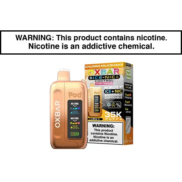 OXBAR ICE-NIC 35K DISPOSABLE VAPE POD JUICE EDITION - Image 22
