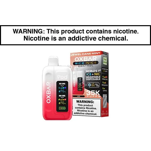 OXBAR ICE-NIC 35K DISPOSABLE VAPE POD JUICE EDITION - Image 4