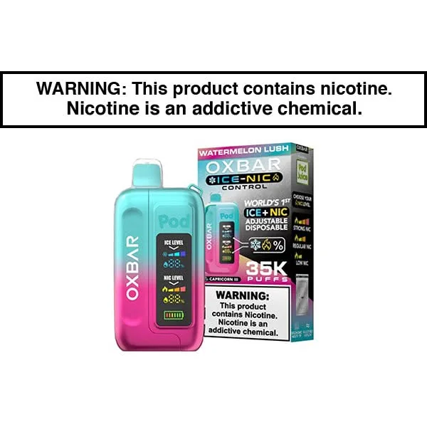 OXBAR ICE-NIC 35K DISPOSABLE VAPE POD JUICE EDITION - Image 31