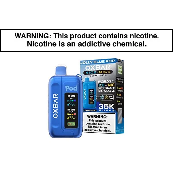 OXBAR ICE-NIC 35K DISPOSABLE VAPE POD JUICE EDITION - Image 6