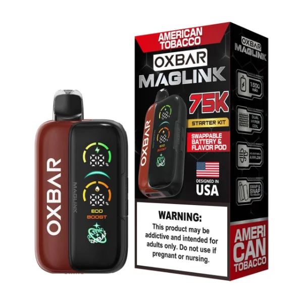 Oxbar Maglink Nixodine Kit 75,000 Puff Disposable - Image 2