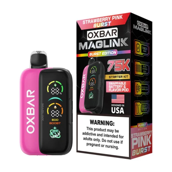 Oxbar Maglink Nixodine Kit 75,000 Puff Disposable - Image 11