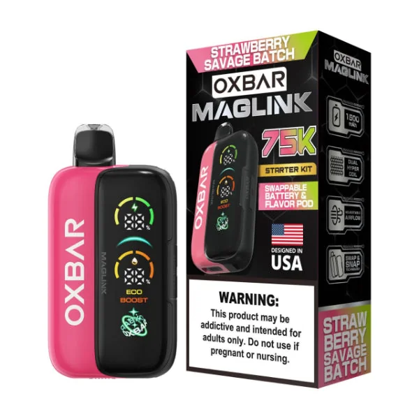 Oxbar Maglink Nixodine Kit 75,000 Puff Disposable - Image 12