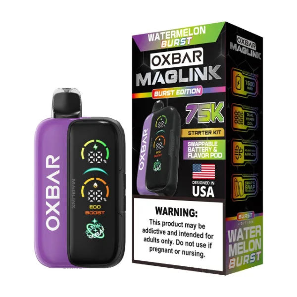 Oxbar Maglink Nixodine Kit 75,000 Puff Disposable - Image 14