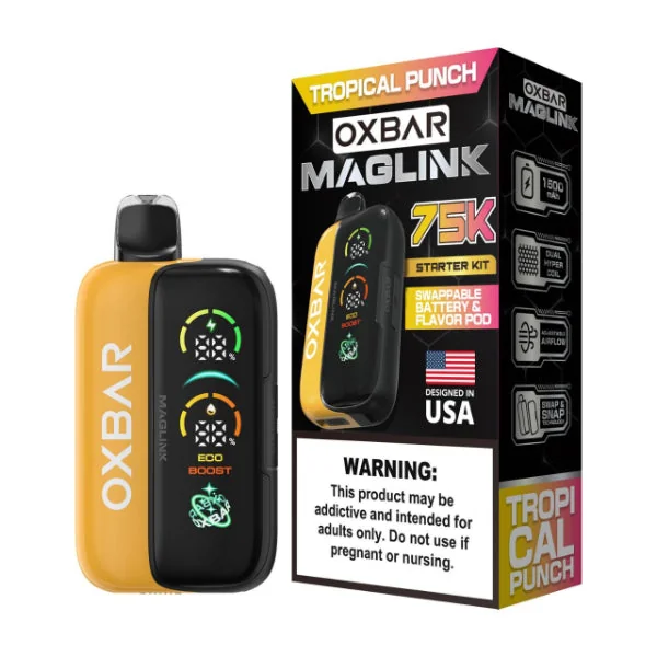 Oxbar Maglink Nixodine Kit 75,000 Puff Disposable - Image 18