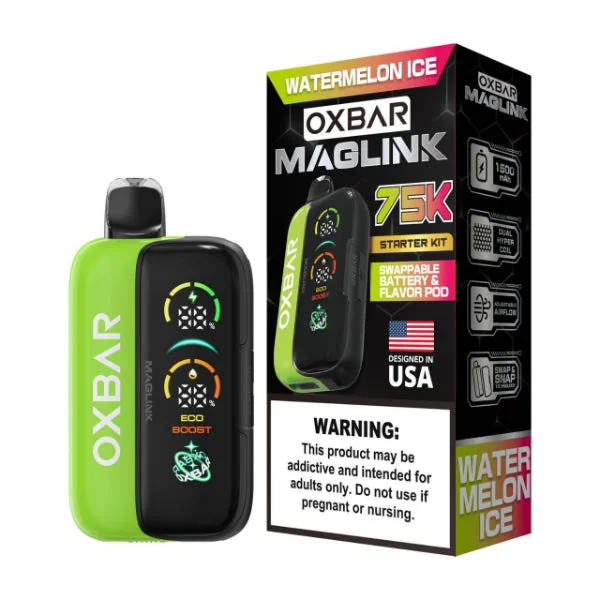 Oxbar Maglink Nixodine Kit 75,000 Puff Disposable - Image 20