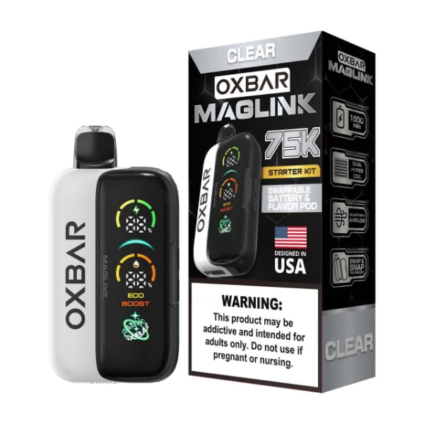 Oxbar Maglink Nixodine Kit 75,000 Puff Disposable - Image 3