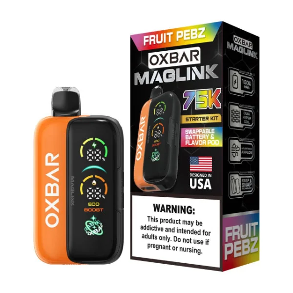 Oxbar Maglink Nixodine Kit 75,000 Puff Disposable - Image 4
