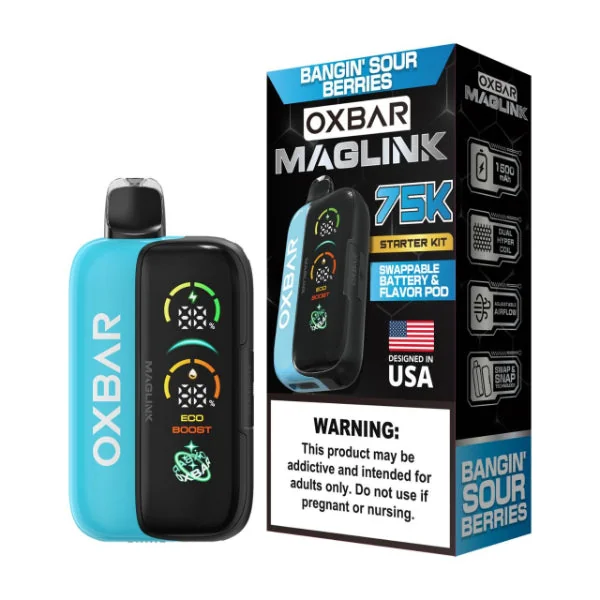 Oxbar Maglink Nixodine Kit 75,000 Puff Disposable - Image 5