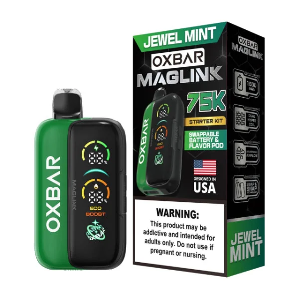 Oxbar Maglink Nixodine Kit 75,000 Puff Disposable - Image 6
