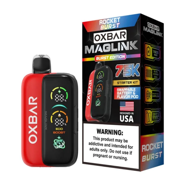 Oxbar Maglink Nixodine Kit 75,000 Puff Disposable - Image 10