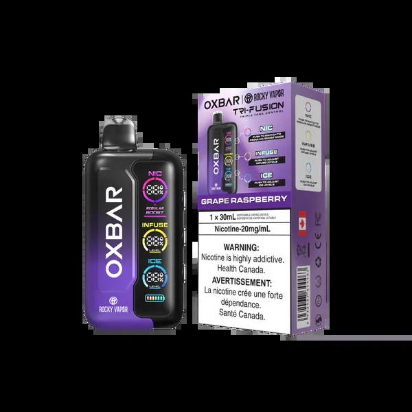 Oxbar Tri Fusion 30ml - Disposable Vape - Image 4
