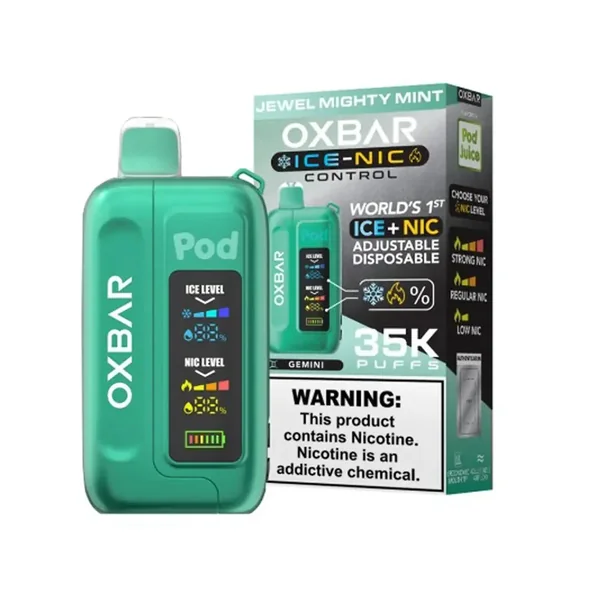 OXBAR x Pod Juice Ice-Nic Control | 35,000 Puffs - Vaperushusa Online Vape Store - Image 7