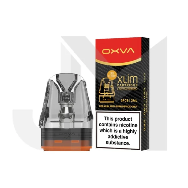 OXVA Xlim SS Replacement Pods (0.6Ohm, 0.8Ohm, 1.2Ohm) - Image 3