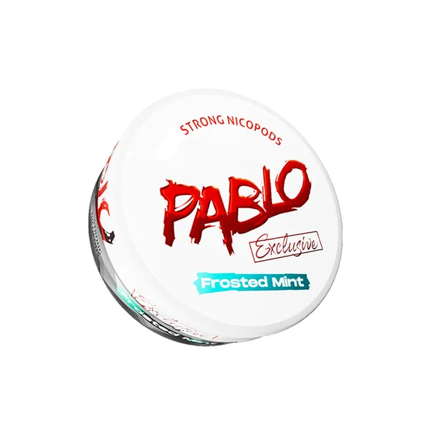 Pablo Exclusive Frosted Mint Nic Pouches - Image 3