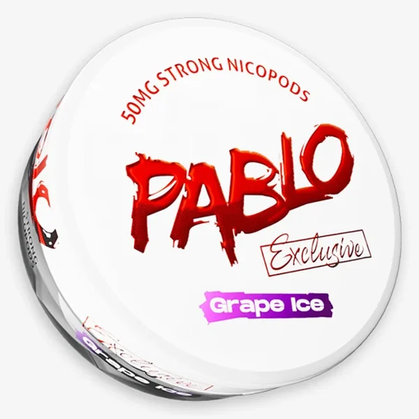 Pablo Exclusive Grape Ice 30mg Nicotine Pouches (5 Pack)