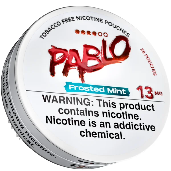 Pablo Frosted Mint Nicotine Pouches (5 Pack) - Image 2