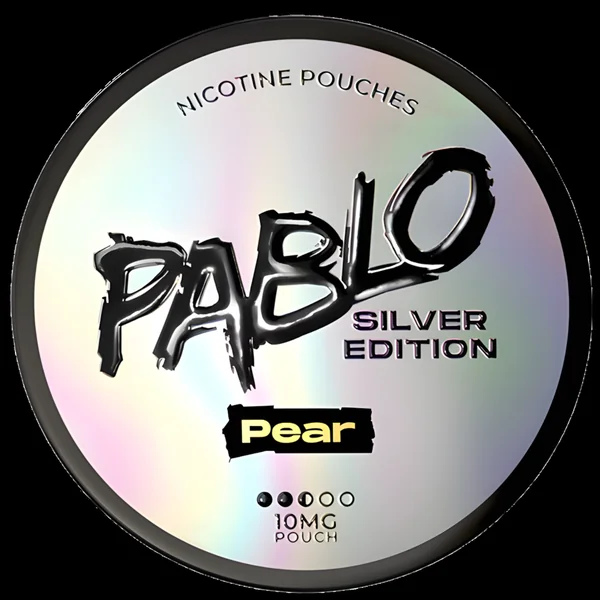 Pablo Silver Edition Pear 10mg Nicotine Pouches (5 Pack)