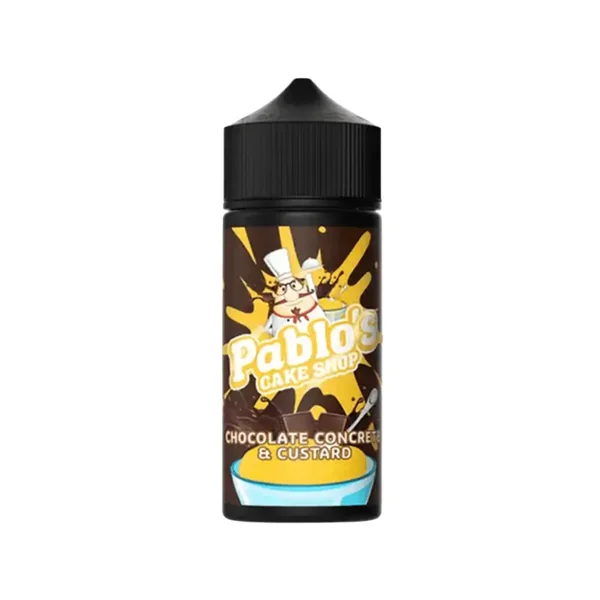 Pablo's Cake Shop Chocolate Concrete & Custard 100ml E-liquid