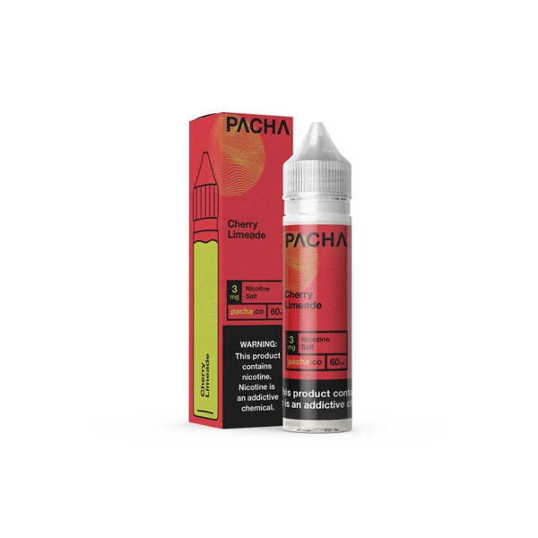Pacha Cherry Limeade Synthetic Nicotine 60ml E-Juice