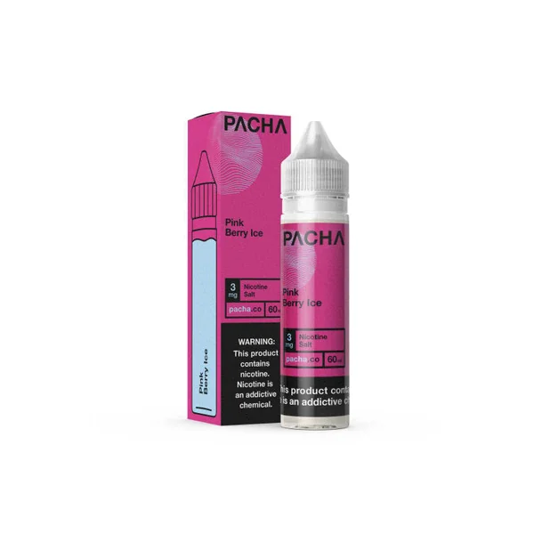 Pacha Pink Berry Ice Synthetic Nicotine 60ml E-Juice