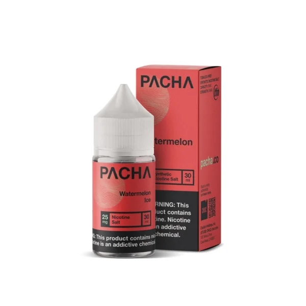 Pacha Salt E-Liquid - Watermelon Ice - 30ml
