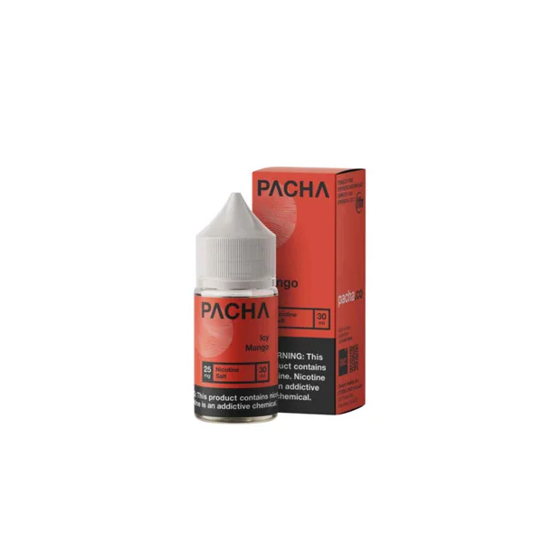 Pacha Salts Icy Mango Synthetic Nicotine E-Juice 30ml