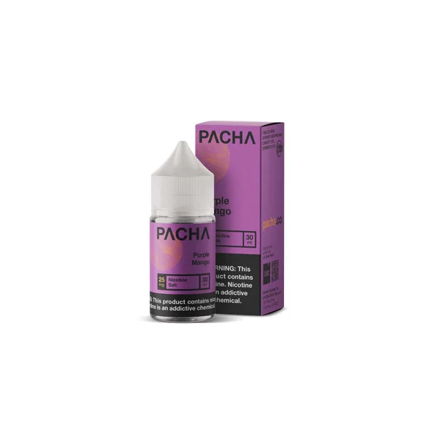 Pacha Salts Purple Mango Synthetic Nicotine E-Juice 30ml