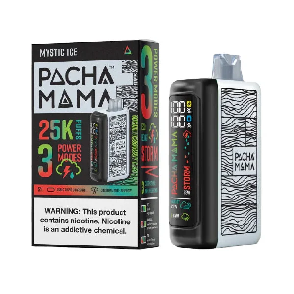 Pachamama 25000 Puffs Disposable Vape 25K - Mystic Ice