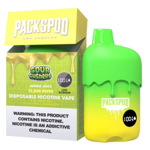 Packspod 12,000 Puffs Disposable Vape 5% 18mL - Image 13