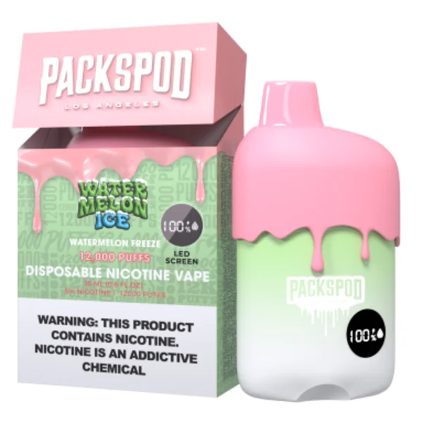 Packspod 12,000 Puffs Disposable Vape 5% 18mL - Image 3
