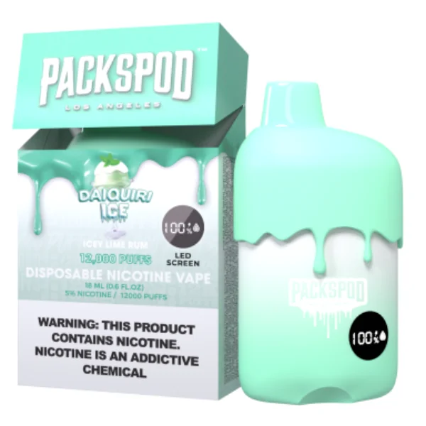 Packspod 12,000 Puffs Disposable Vape 5% 18mL - Image 5