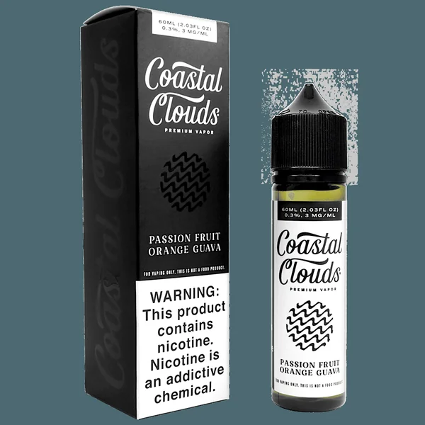 Passion Fruit Orange Guava by Coastal Clouds E-Liquid (60ml)(ON SALE)