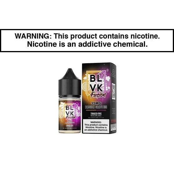 PASSION GRAPE ICE BY BLVK FUSION SALTS 30ML
