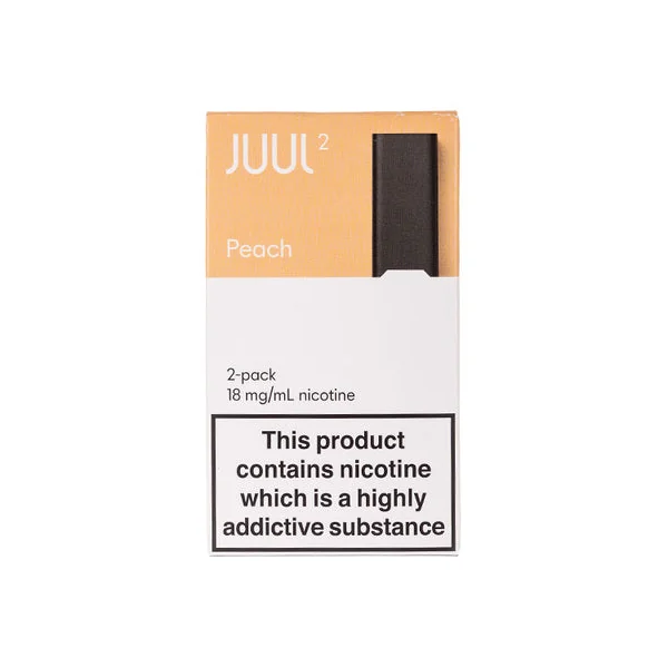 Peach 18mg Juul2 Pods