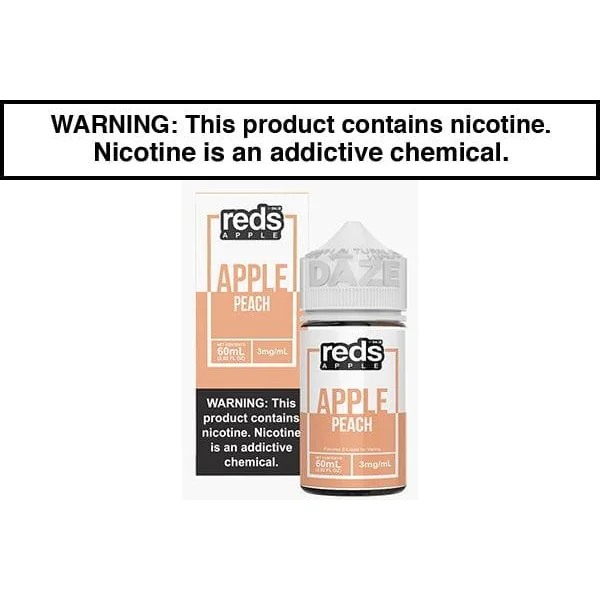 PEACH APPLE BY REDS E JUICE 100ML