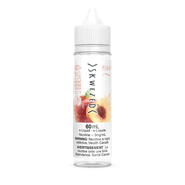 Peach E-Liquid (60ml) - Skwezed | Ripe Squeezed Peach E-Juice | VapeLoft